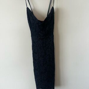 NWOT Navy Blue Mini Dress